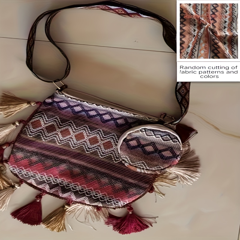 Bohemian tassel online bag