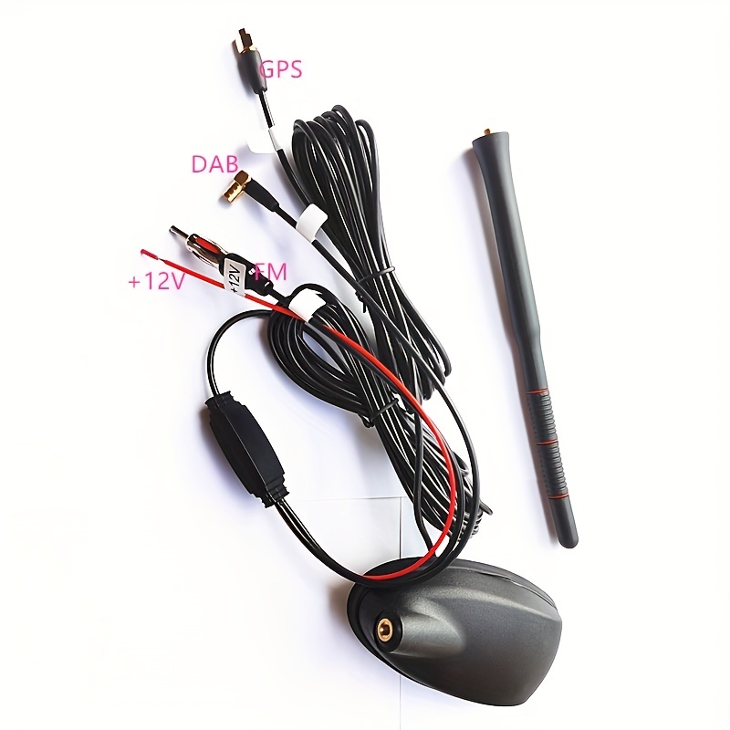 Active Gain Amplification Antenna Of The Car Radio Antenna Supports Gps, Dab,  And Fm Signal Sources To Receive The Antenna, High-quality & Affordable