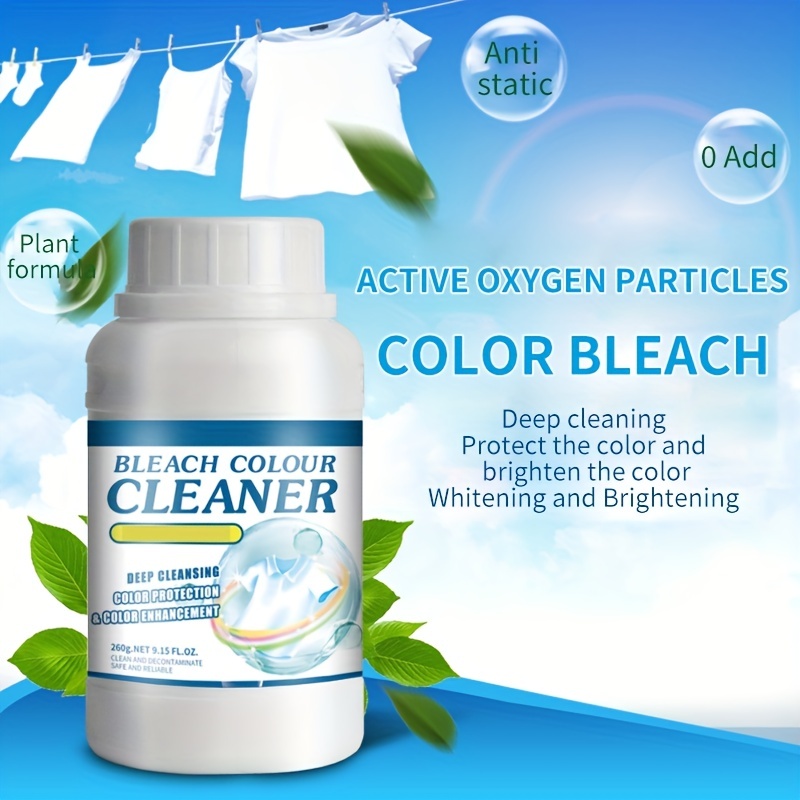 Laundry Booster White Laundry Color Safe Bleach Universal Bleach Powder  Clothes Bleach Agent For Clothes Whitener And Brightener