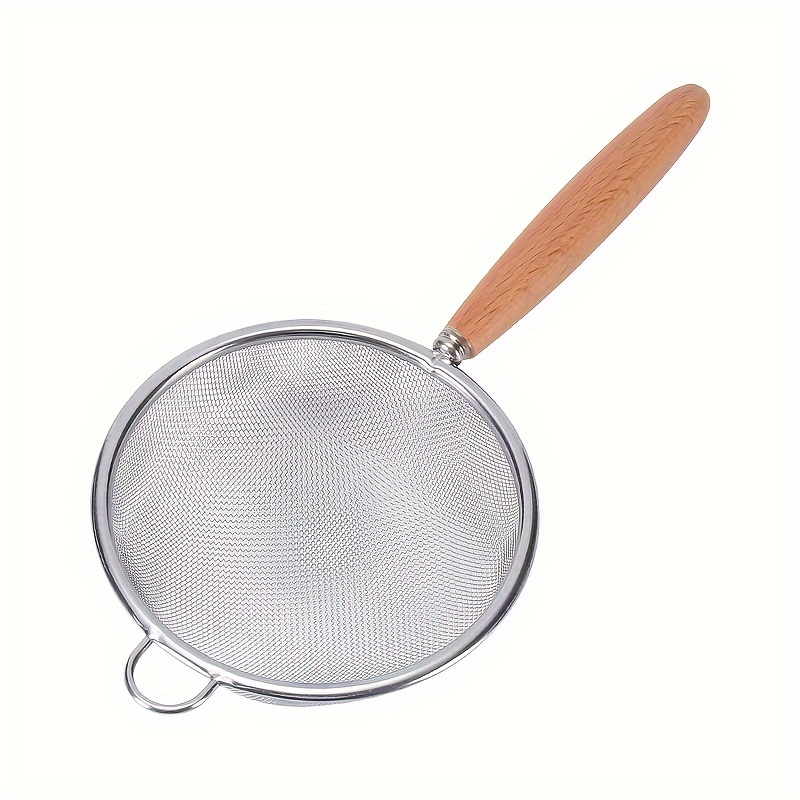 Vegena Set di 5 colino da cucina a maglia fine, in acciaio inox, 5