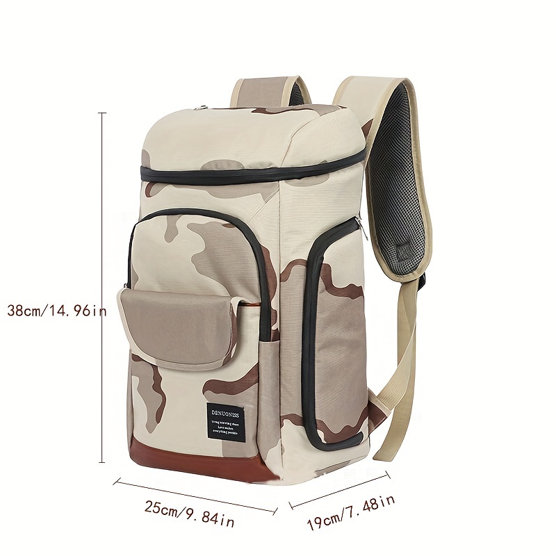 Portable Backpack Cooler Insulated Women Men Waterproof Leak - Temu