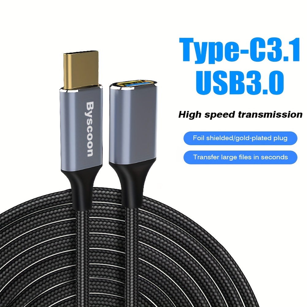 Câble OTG USB C pour Samsung Galaxy S21 FE Adaptateur OTG argent