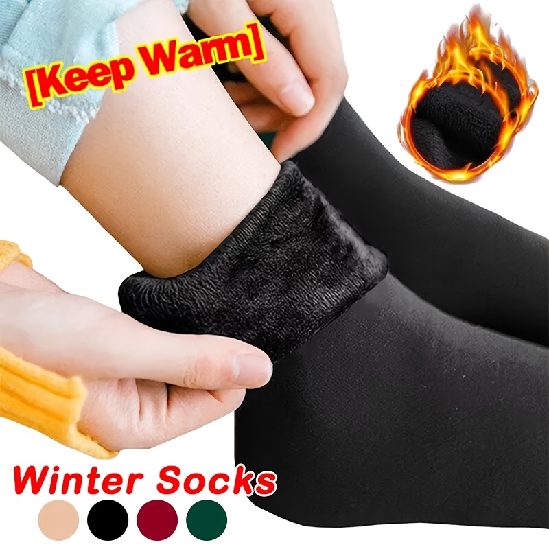 Rib knit Leg Warmers Warm Comfy Solid Crew Socks Women's - Temu
