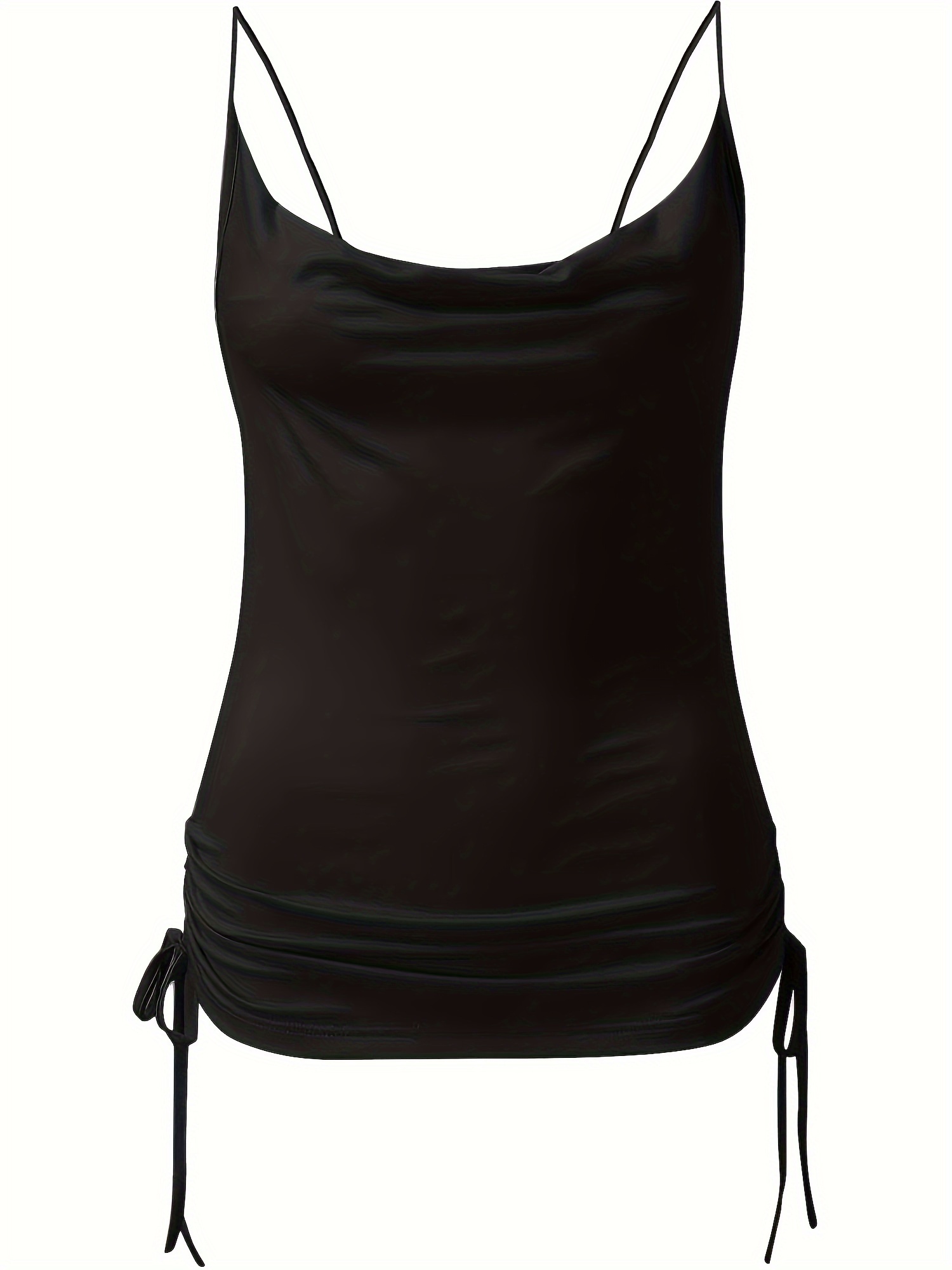 Sleeveless Tank-Top for Women Backless Camisole Strap Party Tops
