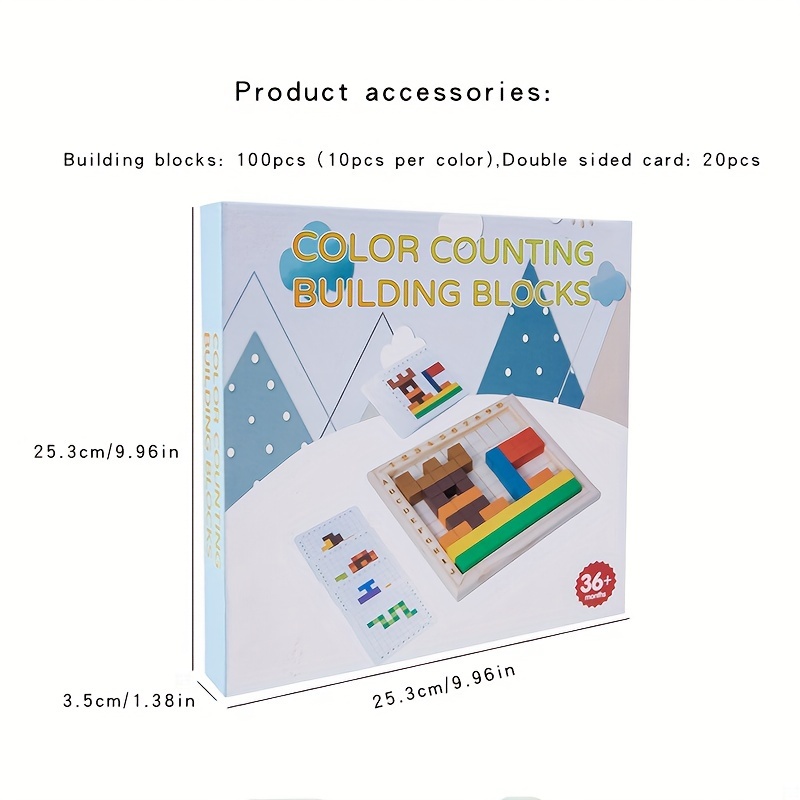 Jeux Montessori bloc de construction outillage