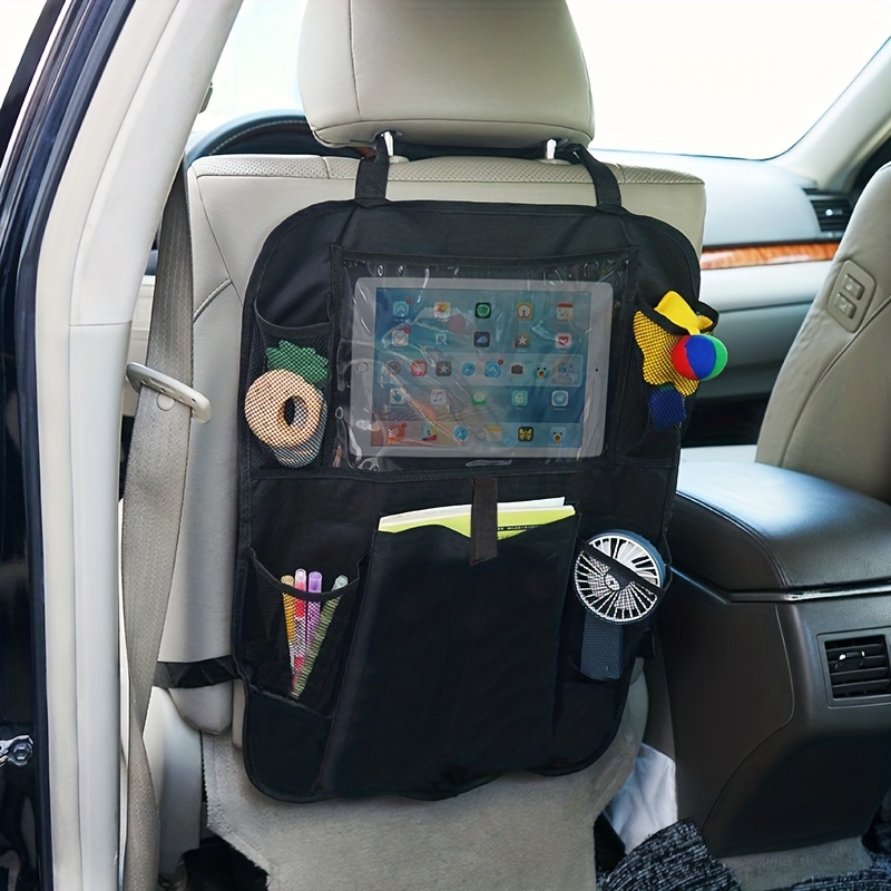 Auto-Rücksitz-Organizer Mit Touchscreen-Tablet-Halter,  Auto-Aufbewahrungstaschen-Abdeckung, Autositz-Rückenprotektoren,  Auto-Innenzubehör