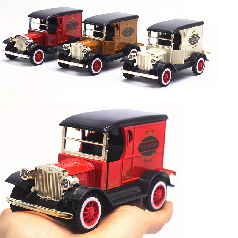 

Retro Classic Car, 1:32 Alloy Pull Back Model Toy Classic Car, Back To The Retro Era Very Tasty T-shaped Classic Car, Nostalgic Toy Car, Birthday Gift Christmas Gift Holiday Gift