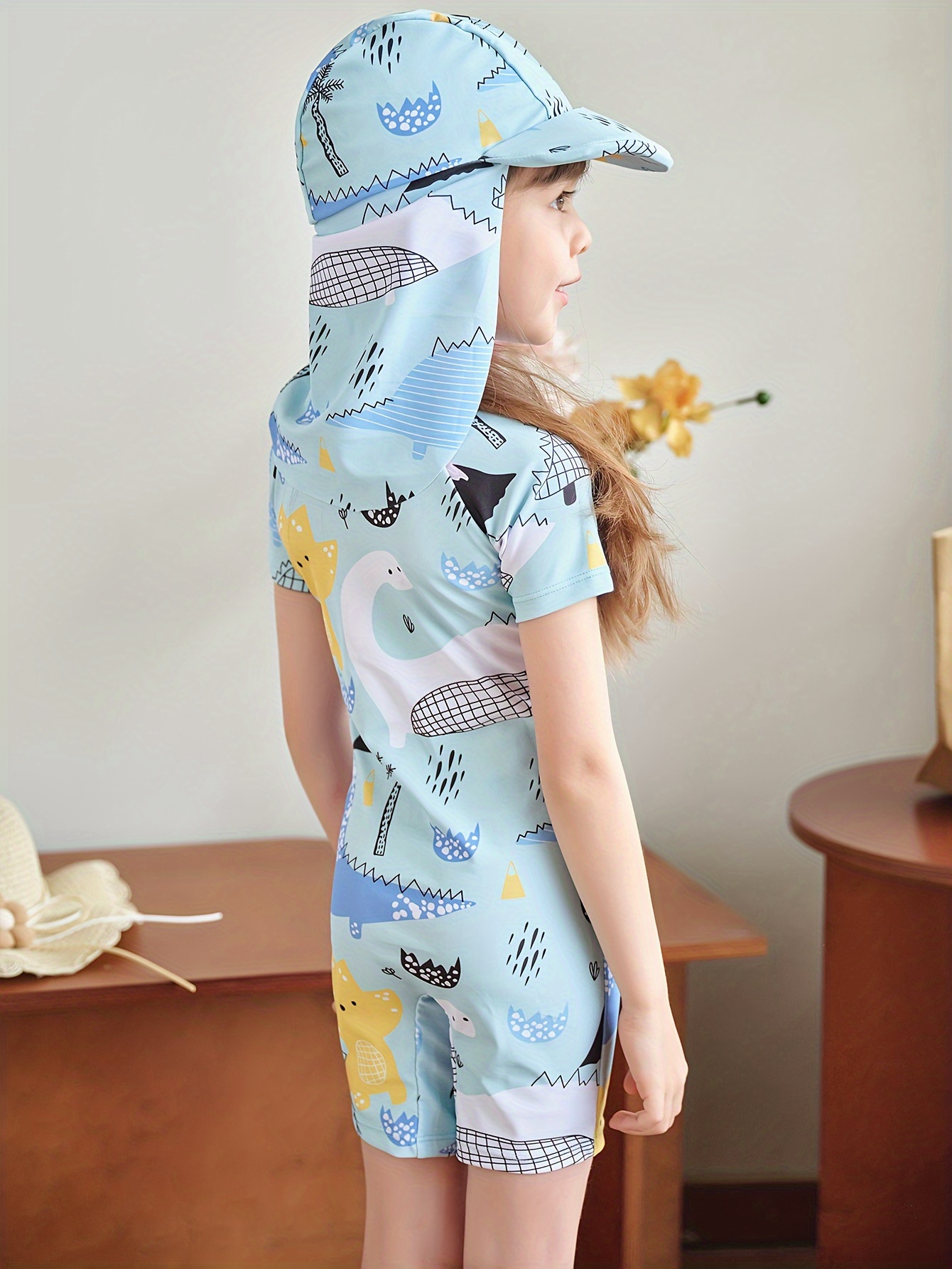 Dinosaur bathing best sale suit girl