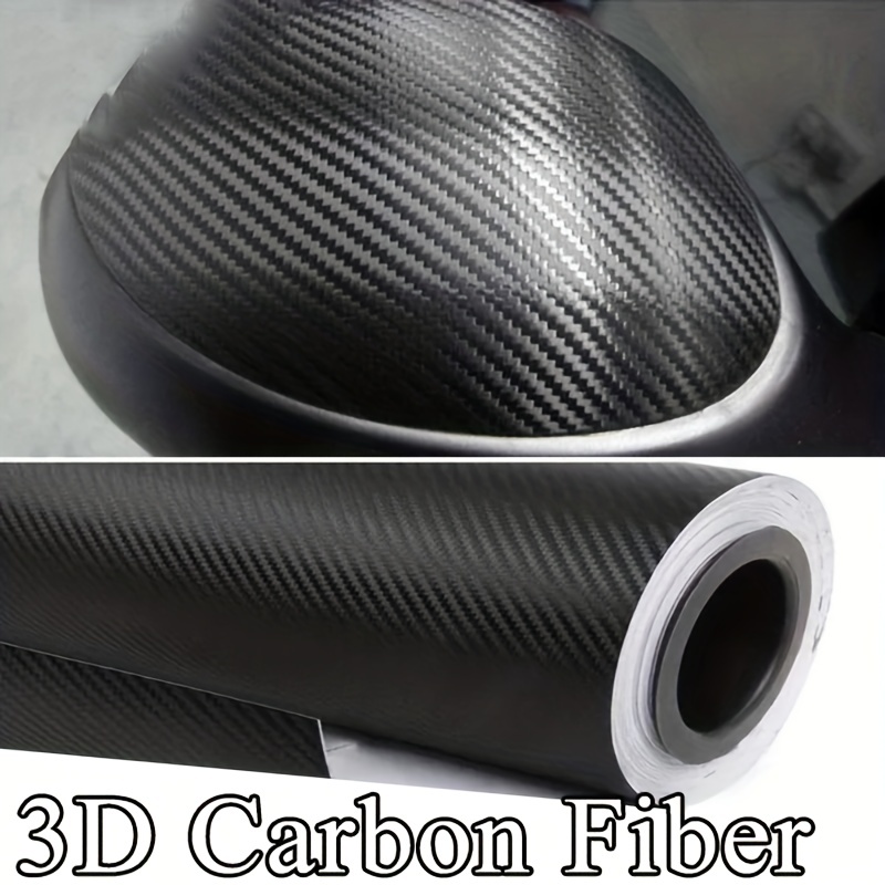 30x127cm 3D Carbon Fiber Vinyl Film Autoaufkleber - Temu Austria