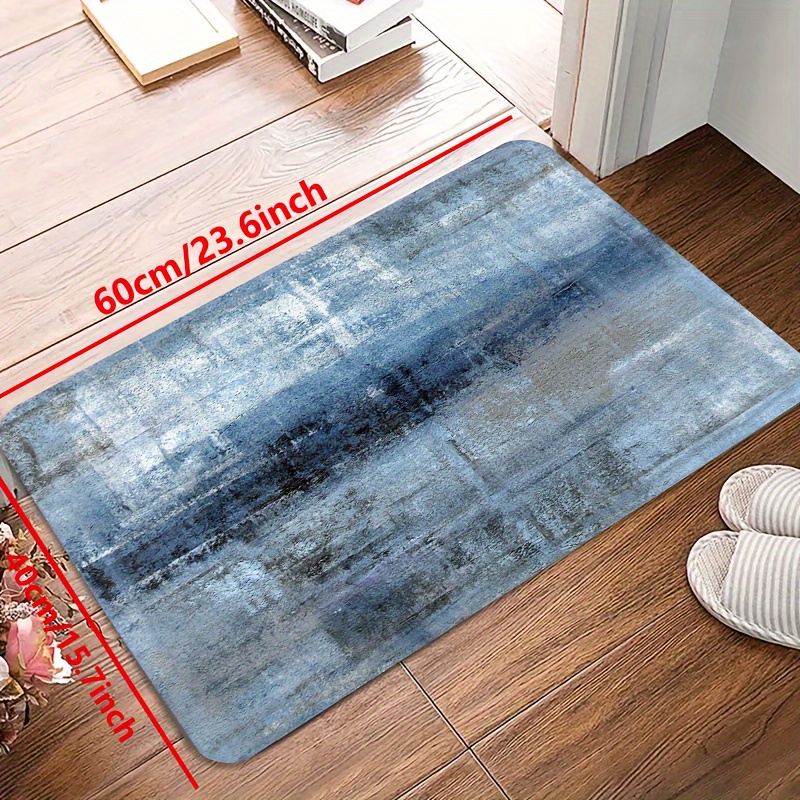 Retro Printed Door Mat Anti fouling Anti slip Waterproof Mat - Temu