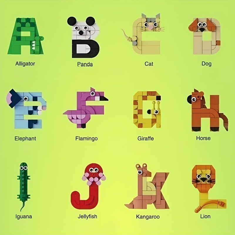 animal alphabet blocks