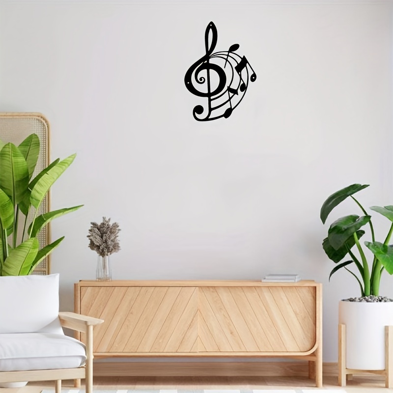 Music Note Wall Decor Metal Music Notes Wall Art Music Theme Note