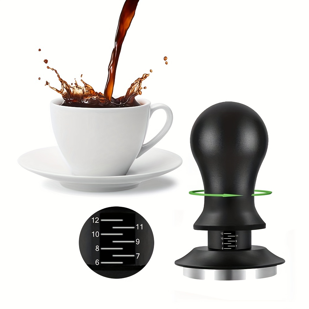 Adjustable Depth Espresso Coffee Tamper Stainless Steel - Temu