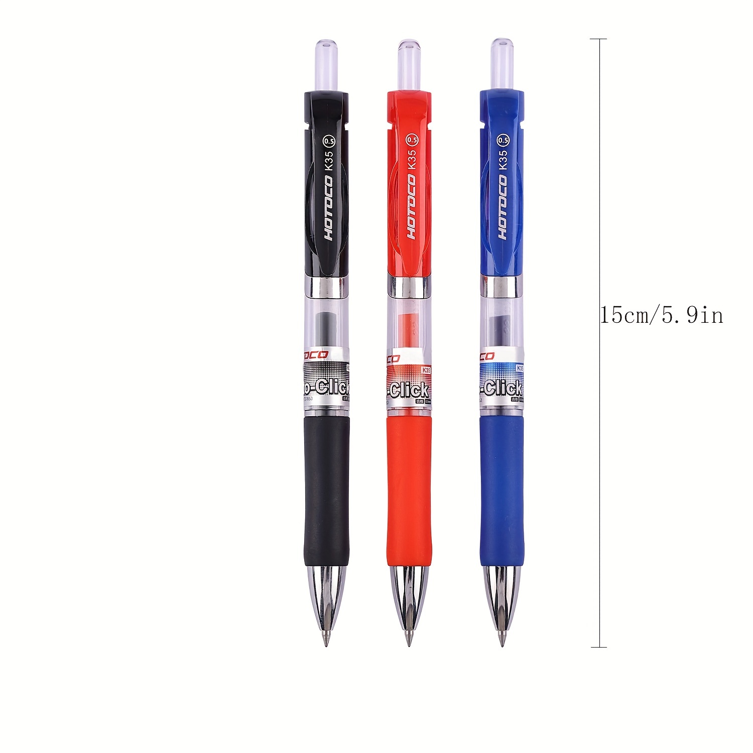 Stylo à bille de Noël,12 Pièces stylo à Encre Gel de Noël 6