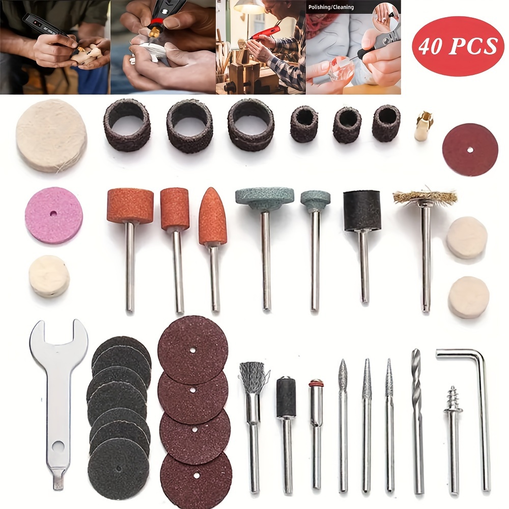 Rotary Tools Accessory Set Polishing Kit Electric Grinding - Temu