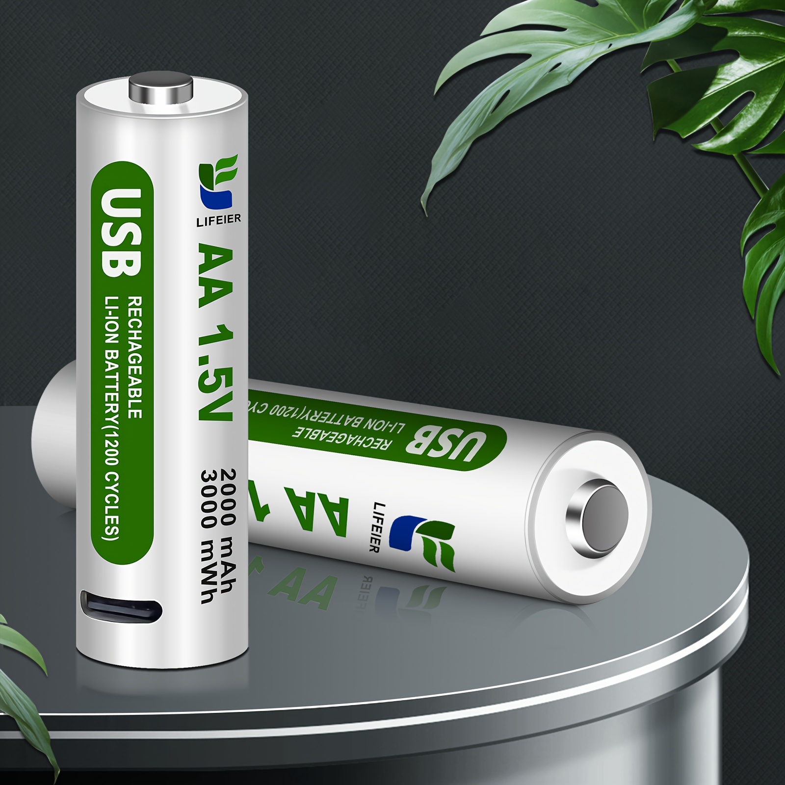 16Pcs 1.5V AA AAA 3000mAh Rechargeable Alkaline Batteries/Lithium Li-ion  Battery