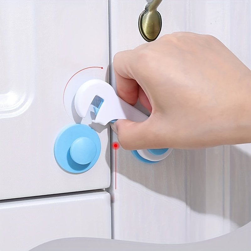 Fridge Lock For Kids Multifunctional Safety Anti pinch Lock - Temu