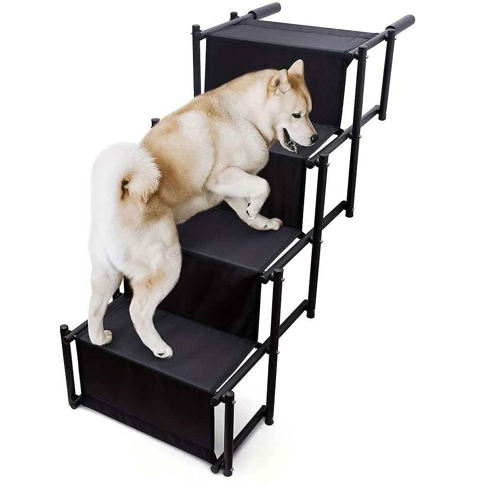 Escalier pliable pour Chiens, Rampe pour chien, escalier pour chien, pliable,  rampe pour chien,jusqu'à 60kg, pour Les Voitures Lit