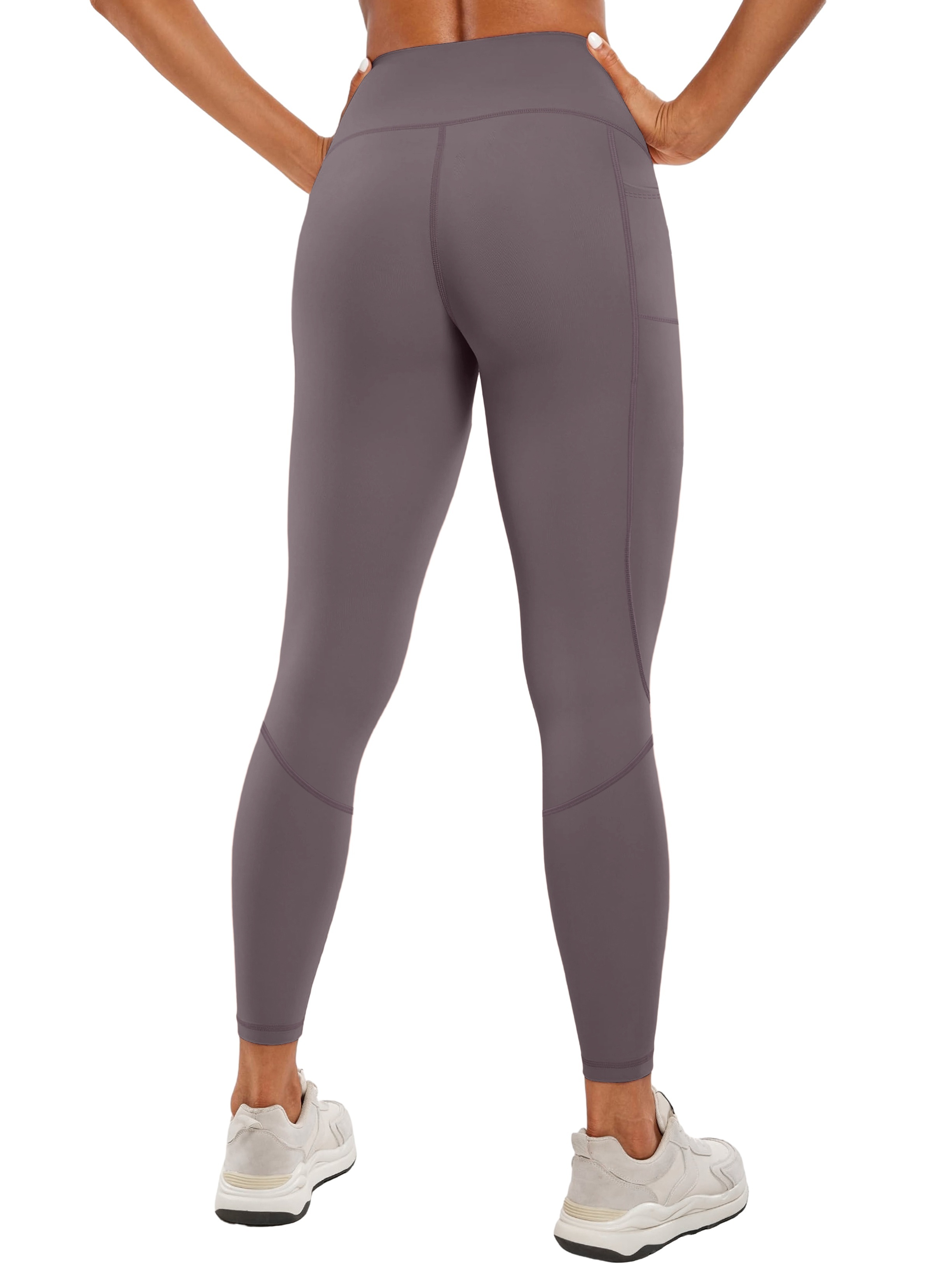 Solid Color High Waist Quick Drying Sports Leggings Butt - Temu