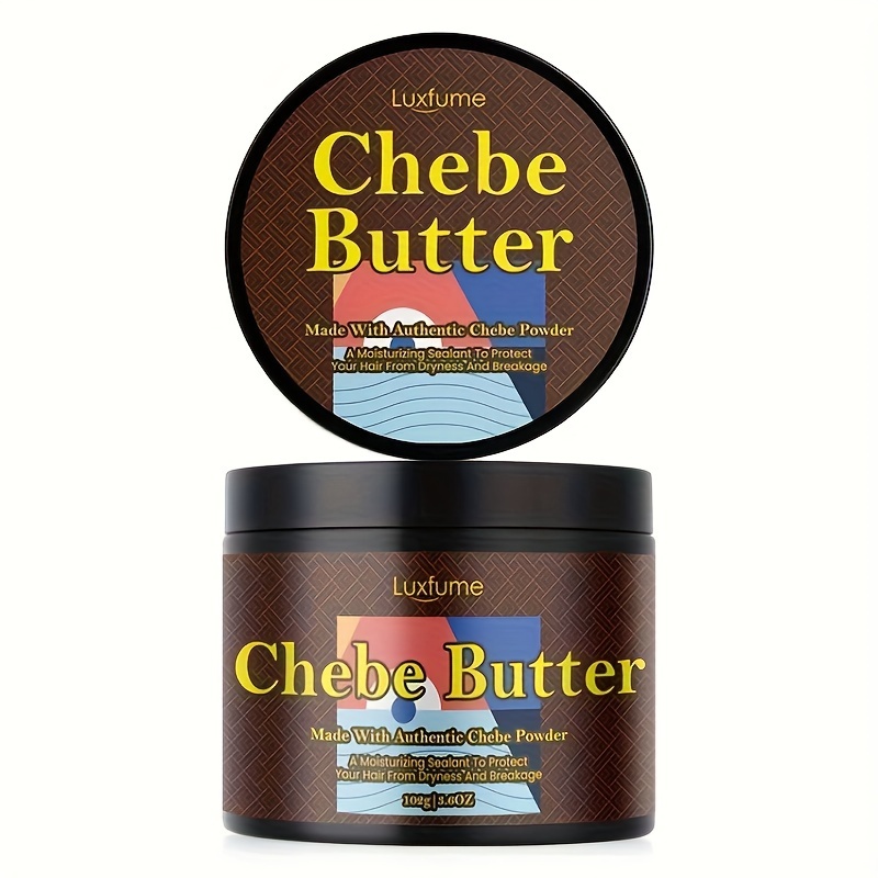 

Beurre de Chebe, élaboré avec de la poudre de Chebe authentique, renforce les cheveux, les hydrate