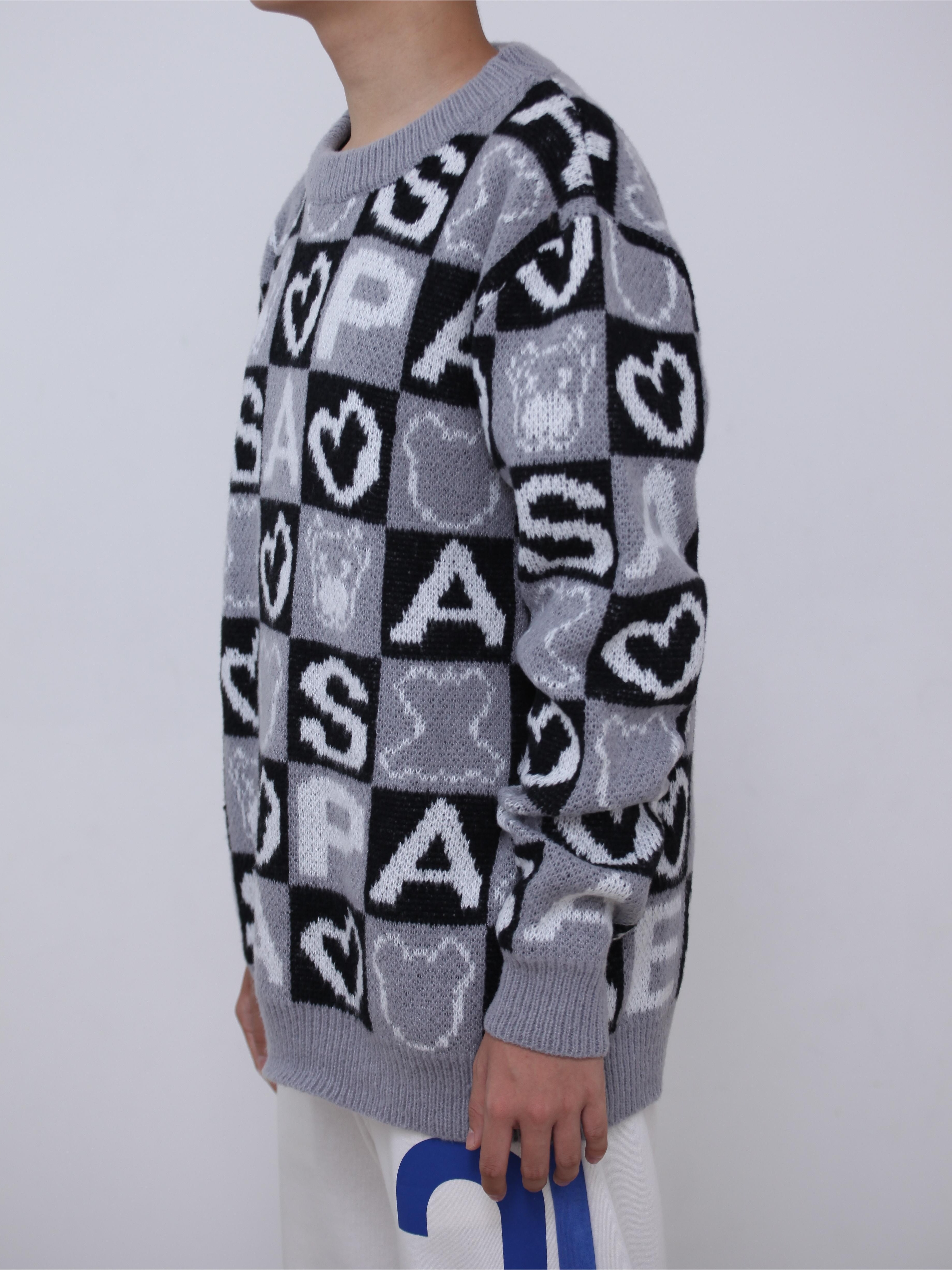 supreme big letters sweater-