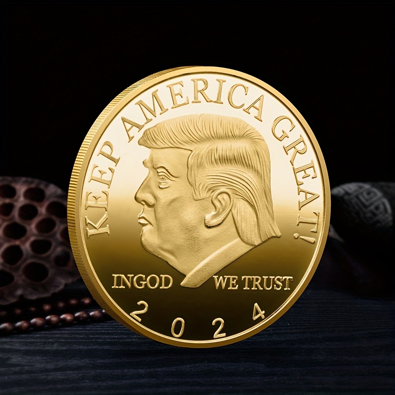 2024 Commemorative Coin Us President Souvenirs Save America Again