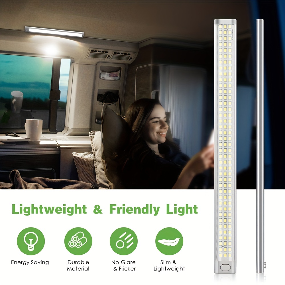 72led Interior Light Bar Cargo Trailer Lights With Switch - Temu