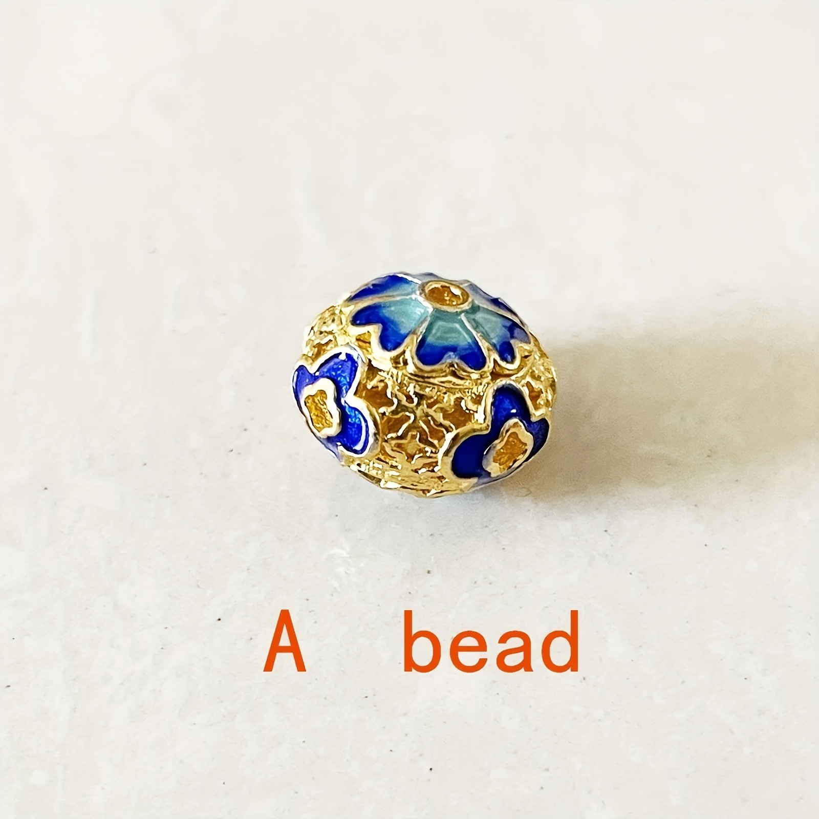 Cloisonne Enamel Loose Spacer Beads Jewelry Making Handmade - Temu