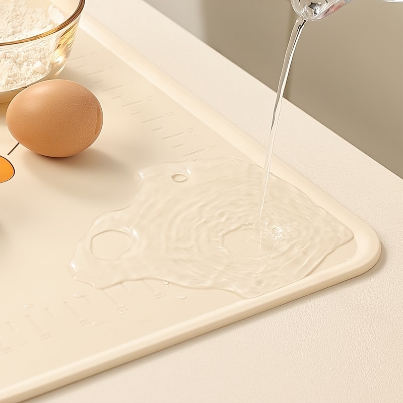 SUPER KITCHEN Large Silicone Baking Mat 16x24 Pastry Mat for Rolling Dough  Board with Measurements