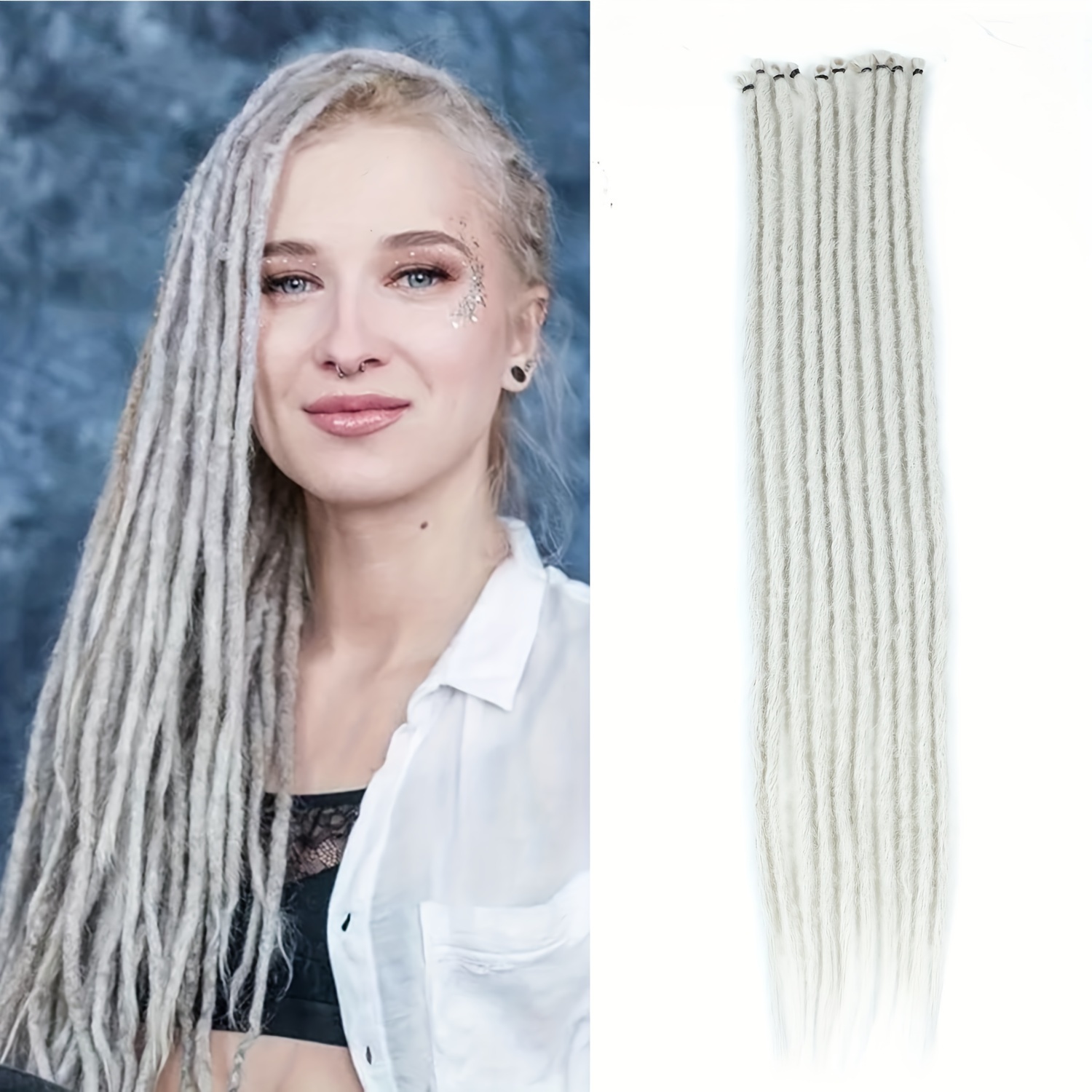 Soft Faux Locs Crochet Braiding Hair Red Blue Purple Ombre 24Inch Synthetic  Curly Soft Locs Hair Extensions Handmade New Faux Locs Braids Crochet Hair  From 7,09 €