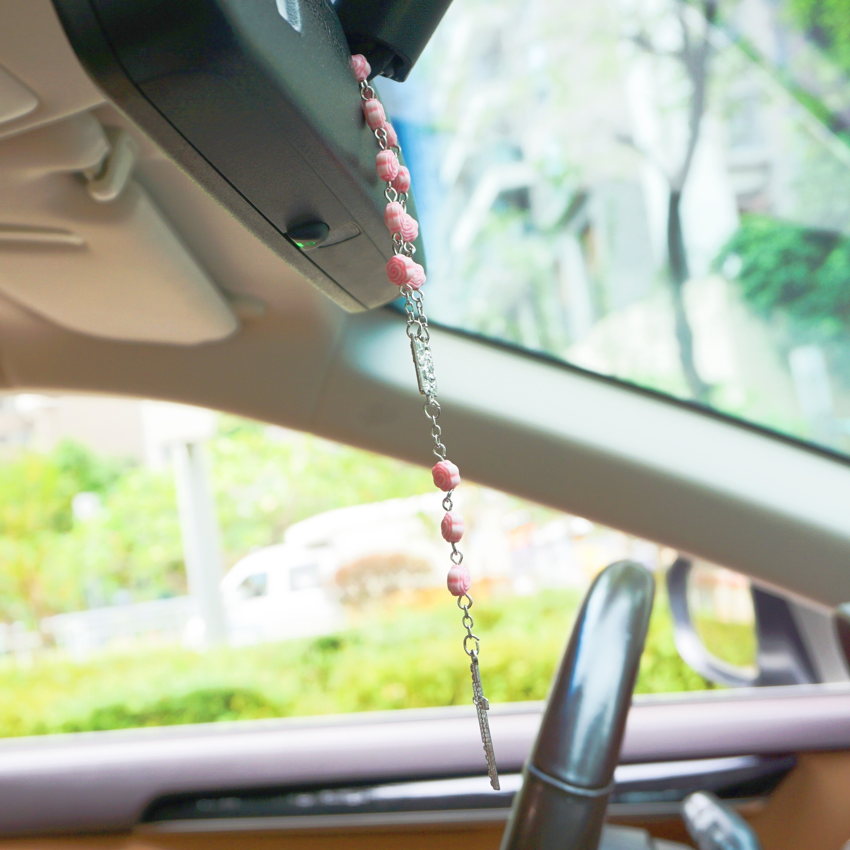 Rosaire de voiture croisée pour rétroviseur, miroir de voiture