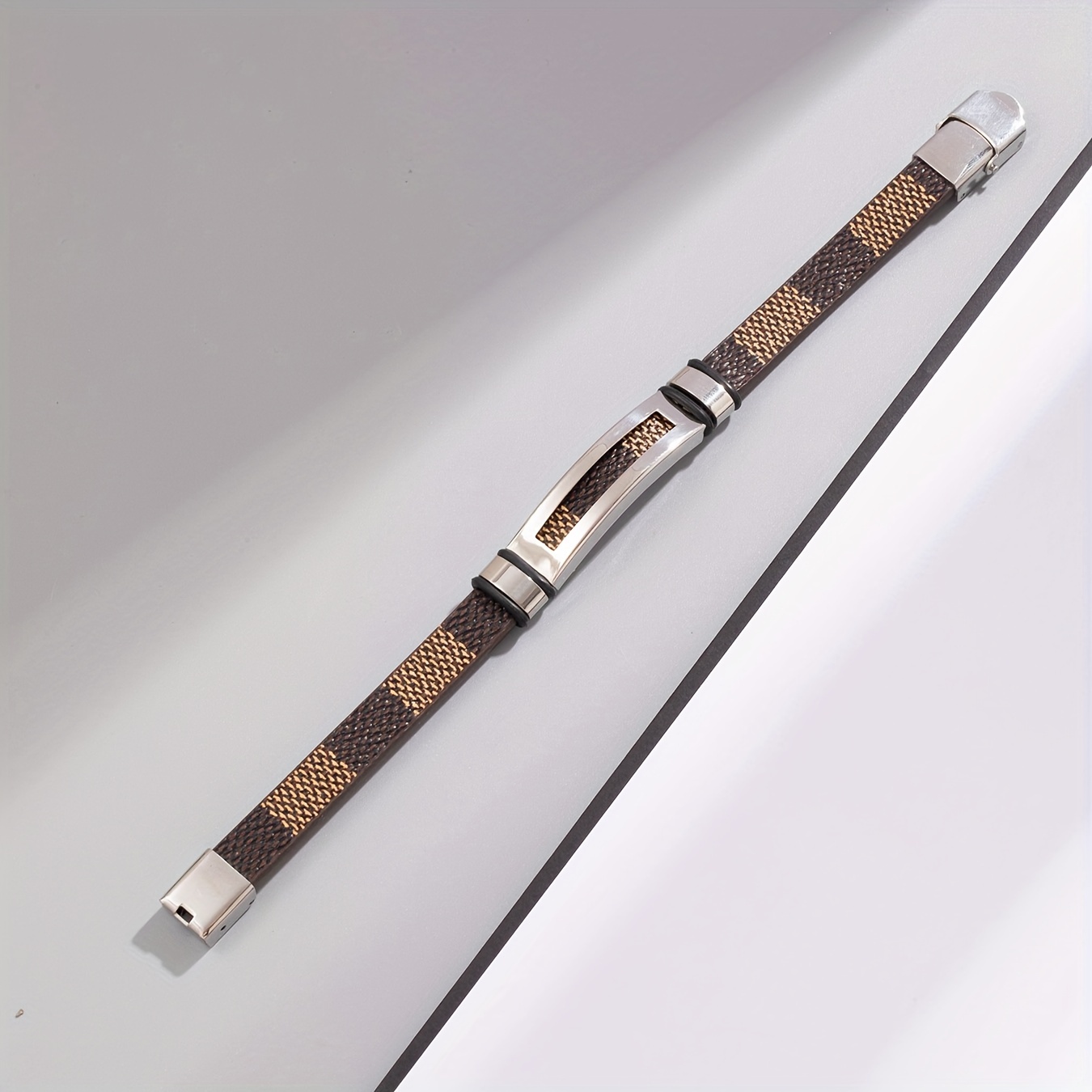 Louis Vuitton LV Braided Leather Bracelet