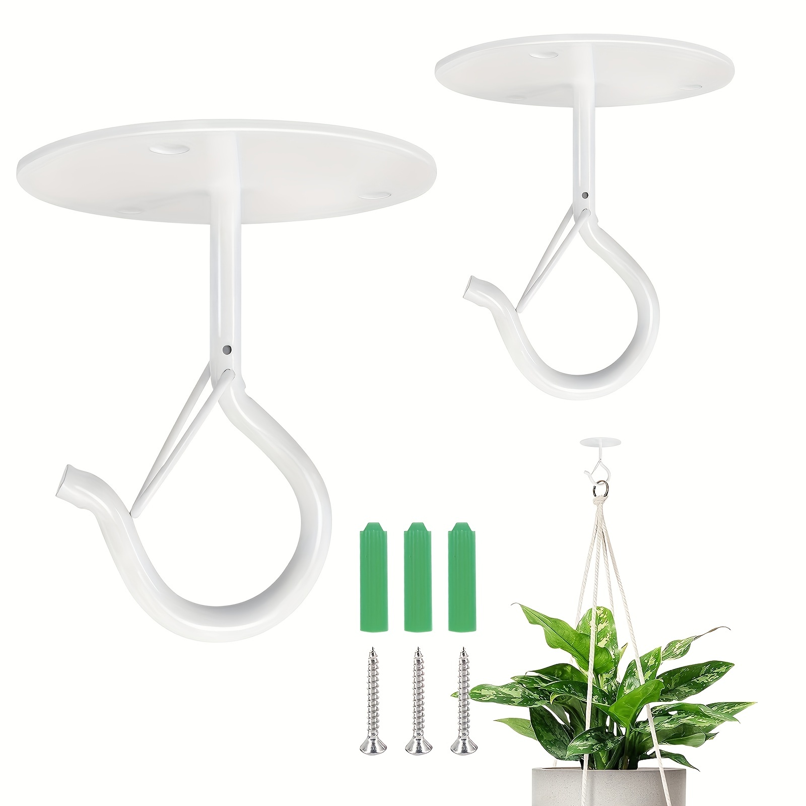 MOU 1 Set of Ceiling Mosquito Net Hooks, Super Glue, Ceiling Straw Hooks;  Ceiling Hooks, Ceiling Ornaments, Etc, Easy to Install and Use Bedding  Accessories Materials : : Home