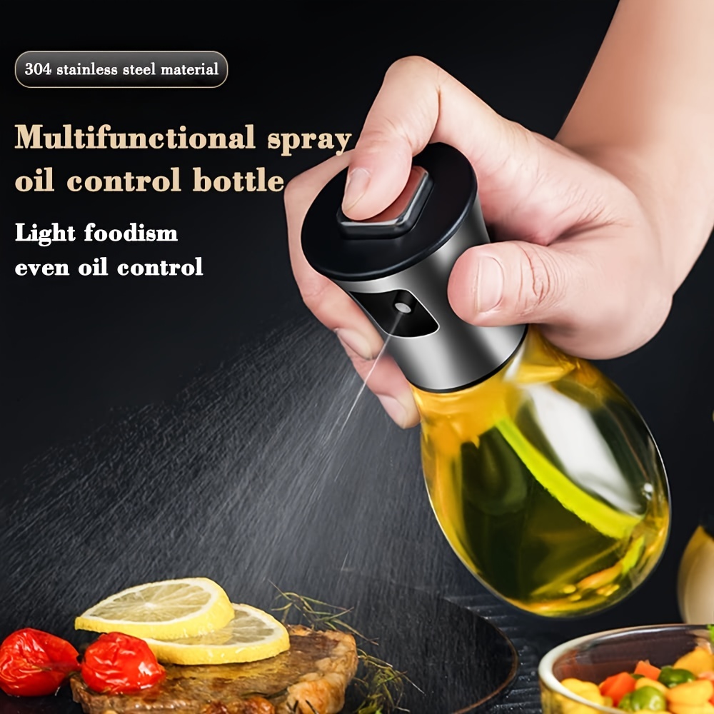 Olive Oil Sprayer for Cooking, 200ml glass Olive oil sprayer