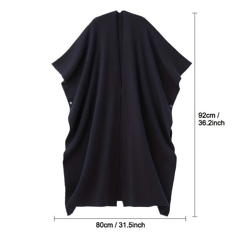 Women's Large Knitted Shawl Warm Cloak Outdoor