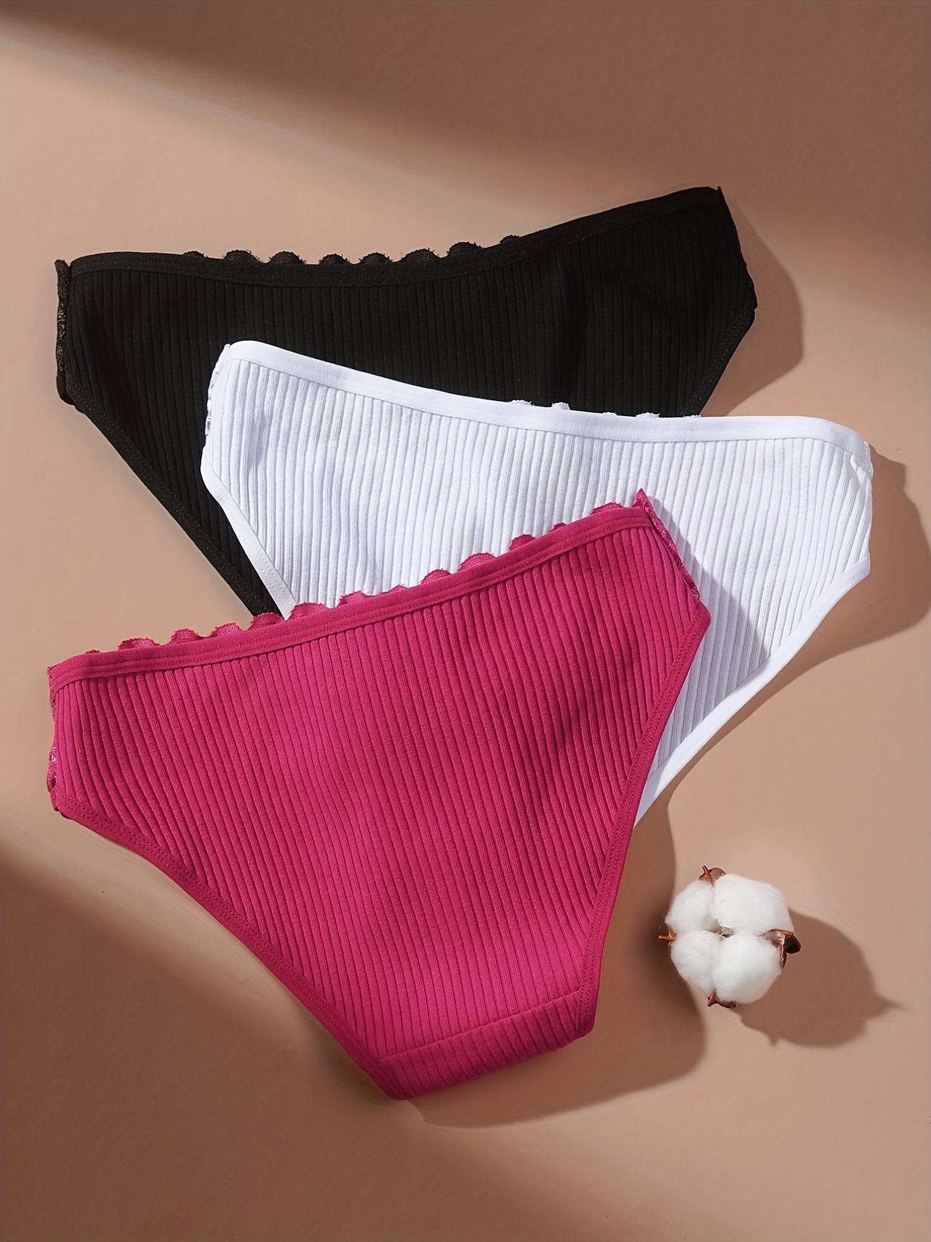 KESYOO 5pcs Women Lace Stretch Bikini Panty Seamless Bikini Underwear Mid  Rise Briefs Lace Breathable Underwear (Free Size) price in UAE,  UAE