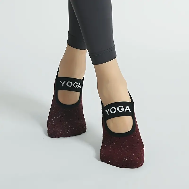 Non slip Comfortable Yoga Socks Fitness Sports Pilates - Temu