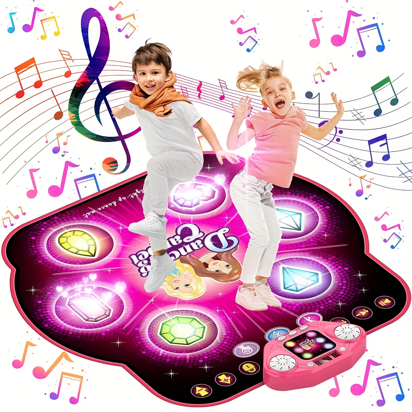 Bazader Dance Mat For Kids Ages 3 12 Princess Themed - Temu