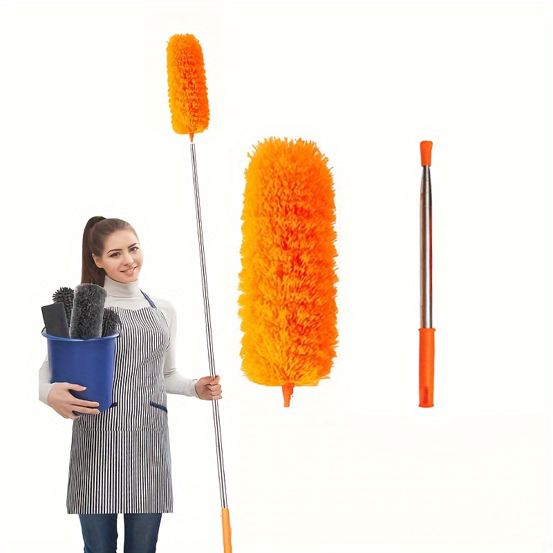 Microfiber Dusters With Extension Pole Retractable Dust - Temu