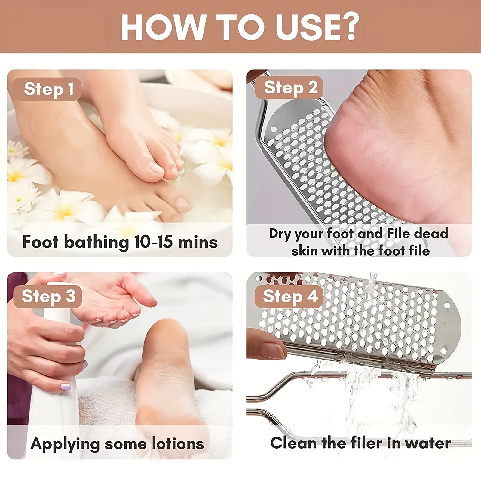 How to Use a Foot Scraper: 13 Steps (with Pictures) - wikiHow