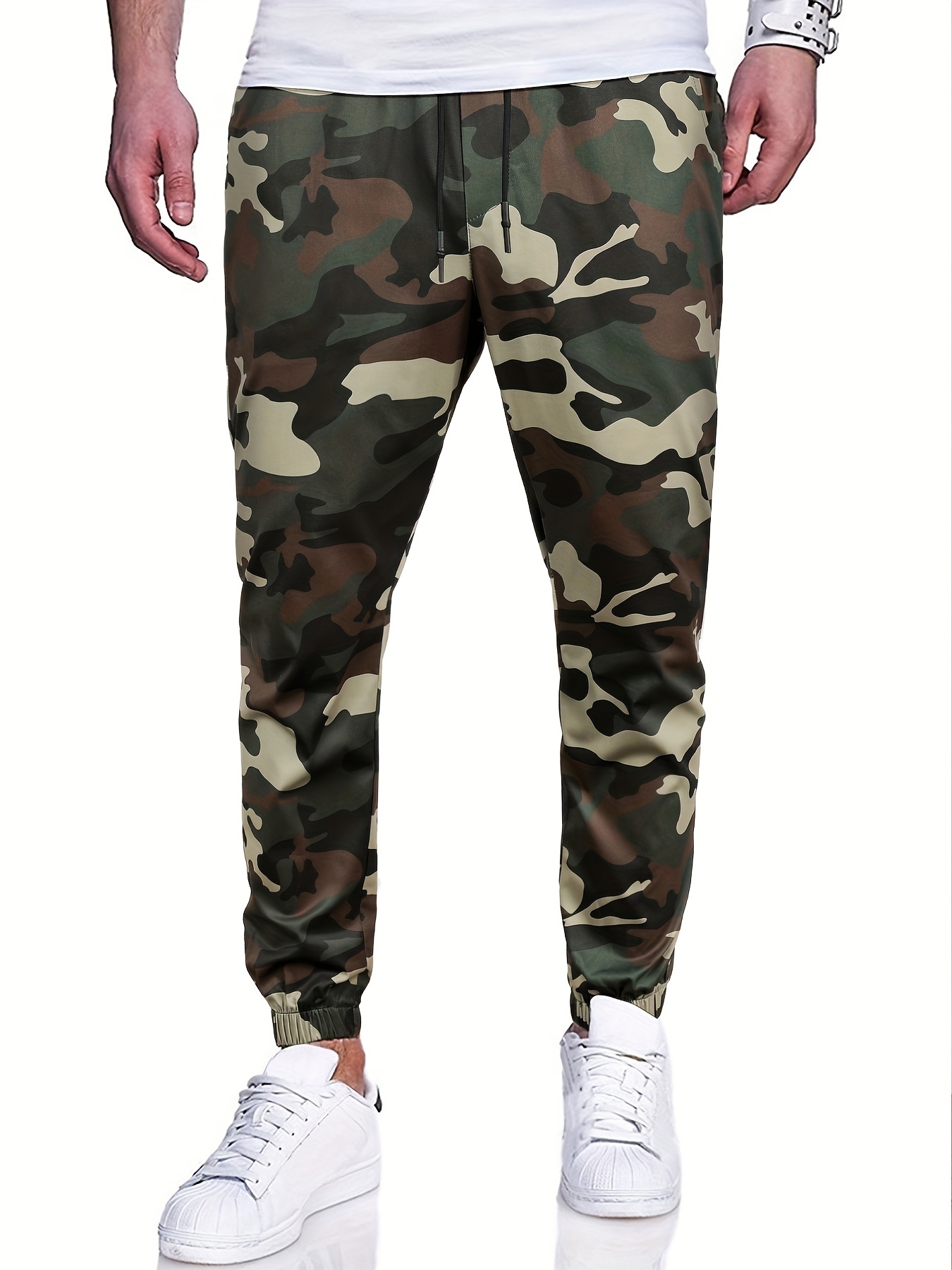 Autumn Summer Military Camo Pants Men Loose Cotton Army Trousers Casual Hip  Hop Cargo Camouflage Pants Men Cargo Pants