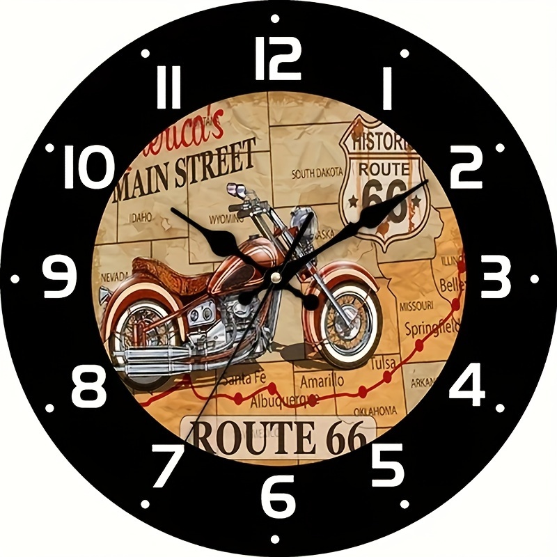 Horloge Vinyle Moto De Course
