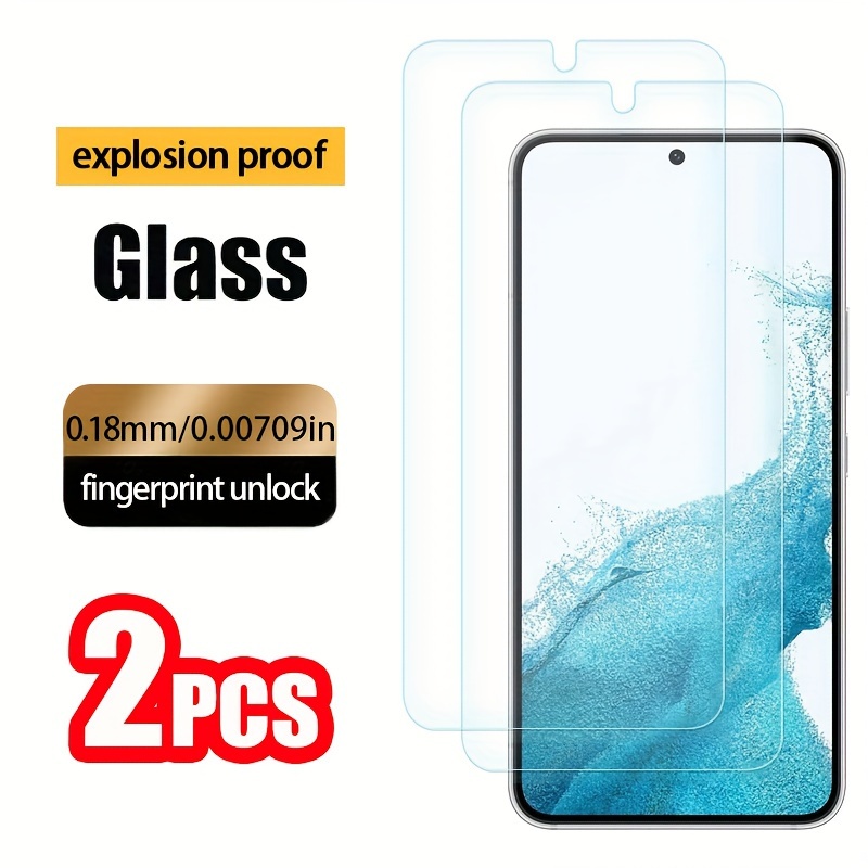 [3+3 Pack]For Samsung Galaxy S24 Ultra Screen Protector, [Fingerprint  Unlock]HD Clear Tempered Glass Screen Film+Camera Lens Protector,  Anti-Scratch