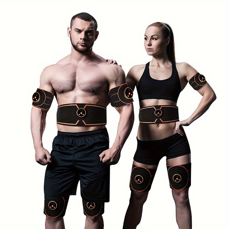 Stimulateur musculaire abdominal Ems électrostimulation Abs formateur Toner  entraînement Fitness équipement d'entraînement 