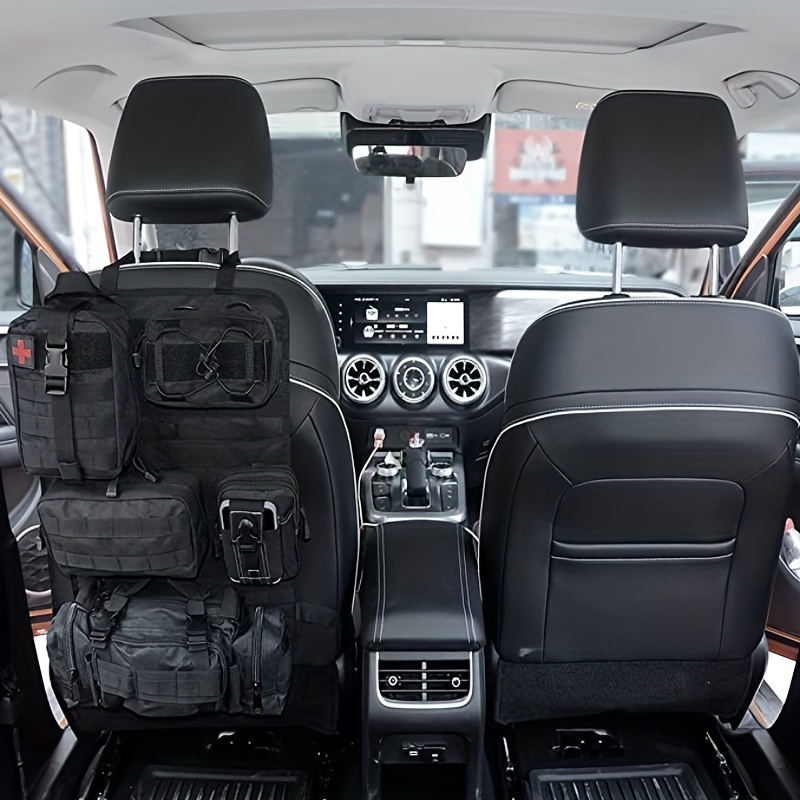 ACALU 4 Stück Autositz-Rückenlehne-Haken, Multifunktions-Halterung,  Aufbewahrungs-Organizer, Universal-Halterung für Handtaschen, Jacken,  Stoff, Coa N4C7: : Auto & Motorrad