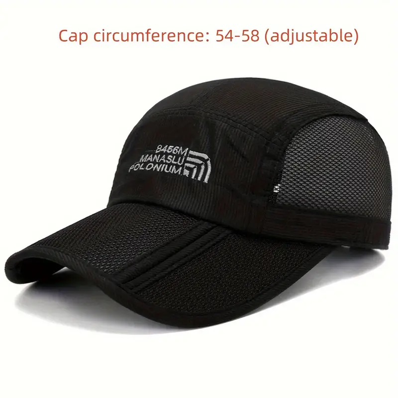 Breathable Foldable Baseball For Men And Women Sports Sun Hat, High-quality & Affordable