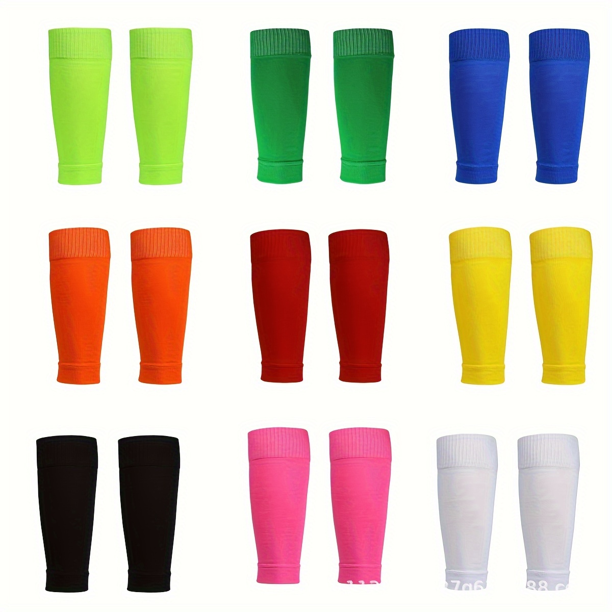 Solid Compression Sleeve Socks High Elastic Leg Support - Temu