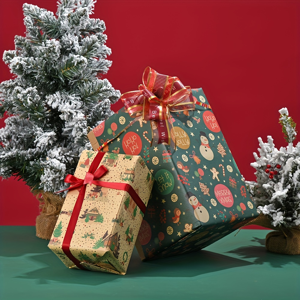 Christmas Wrapping Paper Wrapping Paper Gift Wrapping Paper - Temu