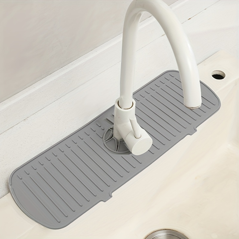 Rubber Sink Mat, Drying Pad, Waterproof And Flexible Under Sink Liner, Under  Sink Liner For Kitchen Bathroom And Laundry, Water Control Mat, Kitchen  Supplies - Temu