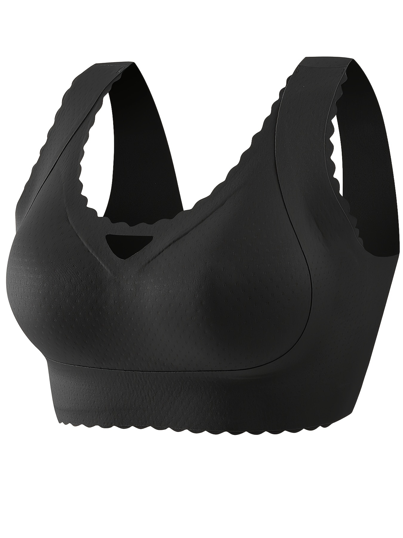 Seamless Bralette With Removable Pads